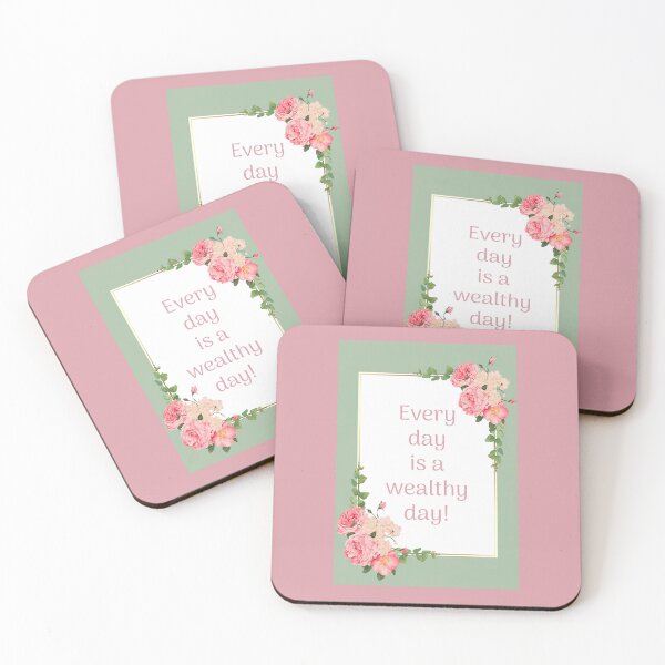 Item preview, Every Day Is a Wealthy Day Affirmation designed and sold by What Your Mind Needs.