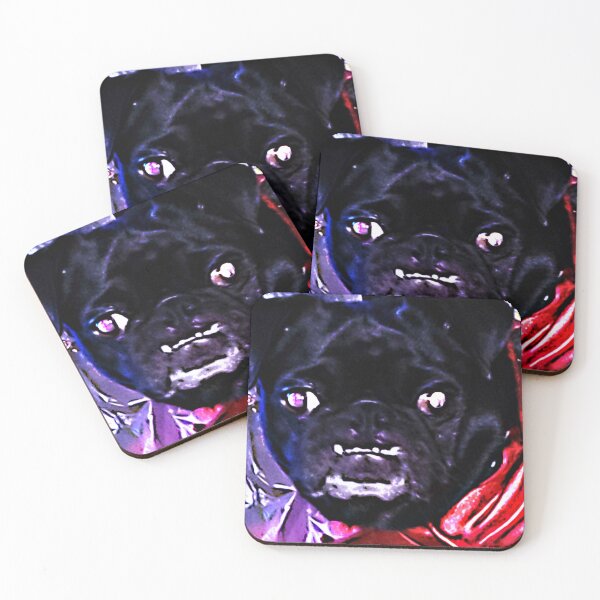 Item preview, mischievous pug designed and sold by dfwilliamson.