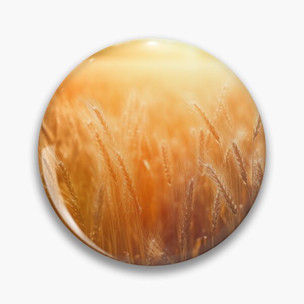 Item preview, Radiant Sunlit Wheat Field at Sunset - Photorealistic Landscapes, UHD Image, Natural Beauty designed and sold by stateofhuman.