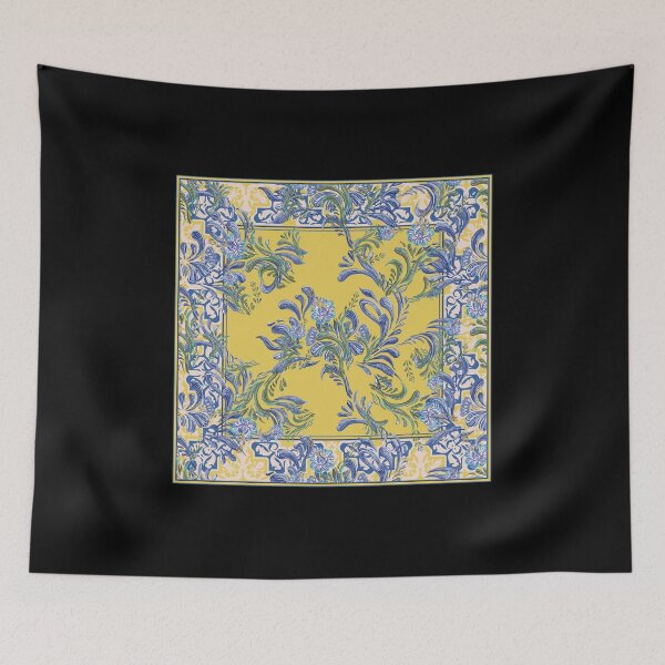 Item preview, Yellow and Blue flowers  designed and sold by herskarf.