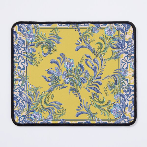 Item preview, Yellow and Blue flowers  designed and sold by herskarf.