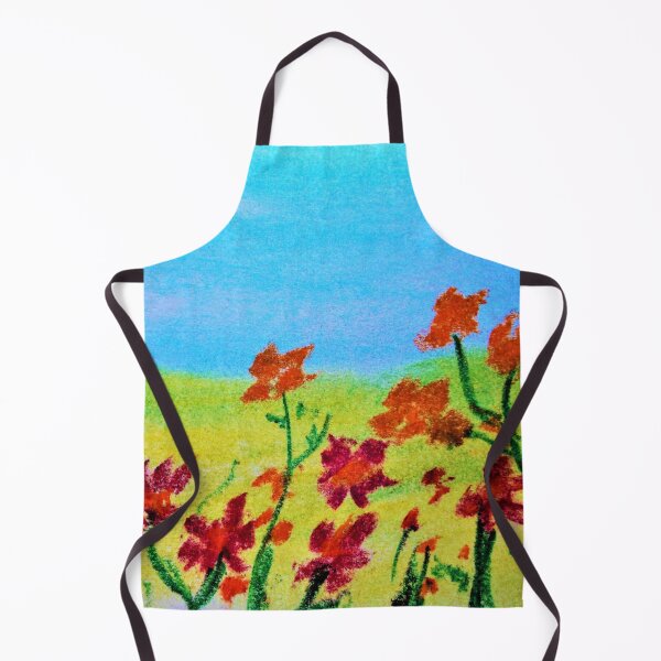 Item preview, Red Summer Flowers designed and sold by Scott and Mary Schneider art_photography.