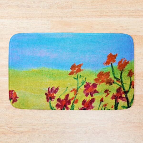 Item preview, Red Summer Flowers designed and sold by Scott and Mary Schneider art_photography.