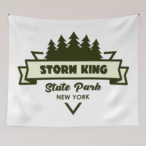 Item preview, Storm King State Park New York Trees And Ribbon designed and sold by bivenart.