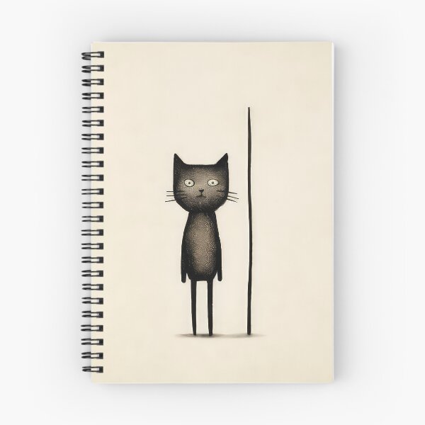 Item preview, la linea y el gato designed and sold by StrangeRoom.