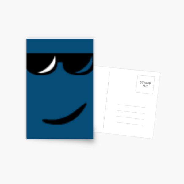 Roblox Default Female Face Smirking Smiling Meme  Greeting Card for Sale  by braelyncollettt