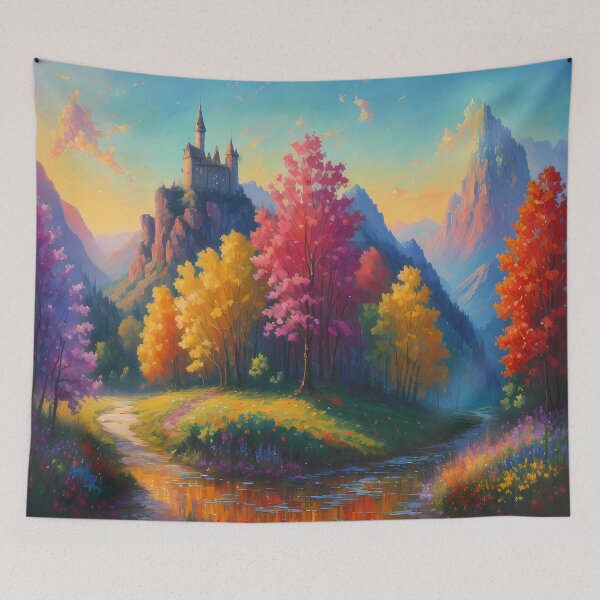 Item preview, Suncrest Castle: A Fantastical Retreat designed and sold by ArtsyInventor.