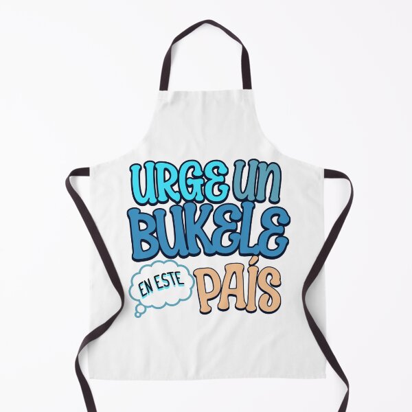 Item preview, Urge un Bukele en Este País Retro style Design in Blues and beige designed and sold by PatriciaReyes.