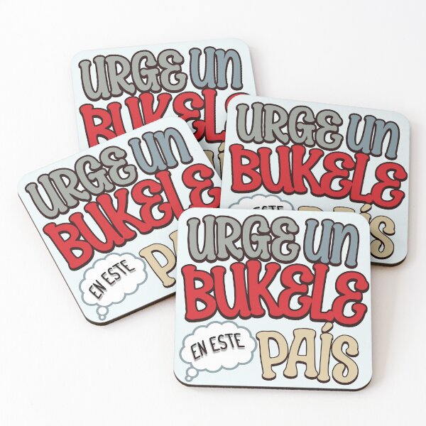 Item preview, Urge un Bukele en Este País Retro Style Design  in Grays, Red  and beige designed and sold by PatriciaReyes.