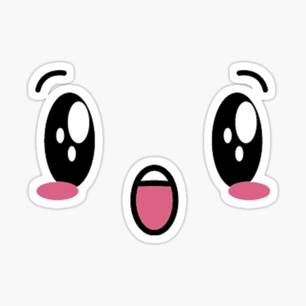 Noob Edit Cute Emoji Sticker - Roblox Girl,Ouch Emoji - free transparent  emoji 