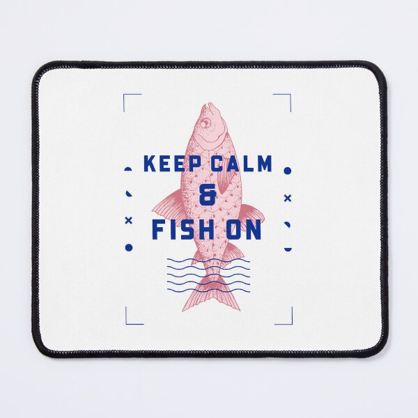 Item preview, Keep Calm & Fish On designed and sold by Abstractbyreyno.