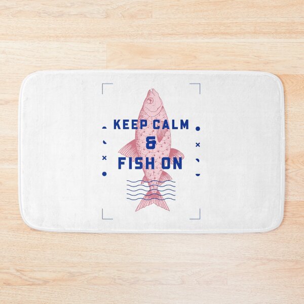 Item preview, Keep Calm & Fish On designed and sold by Abstractbyreyno.