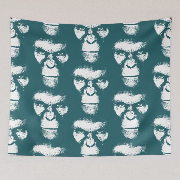 Item preview, Apes Will Rise White designed and sold by GriggsLeonard.