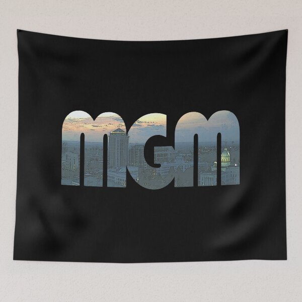 Item preview, Montgomery, Alabama MGM Sunset Cityscape designed and sold by CrabbyLobster.