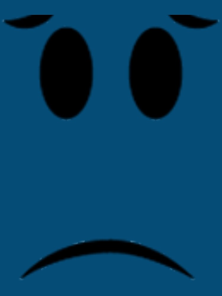 Roblox Big Sad Eyes Face | Greeting Card
