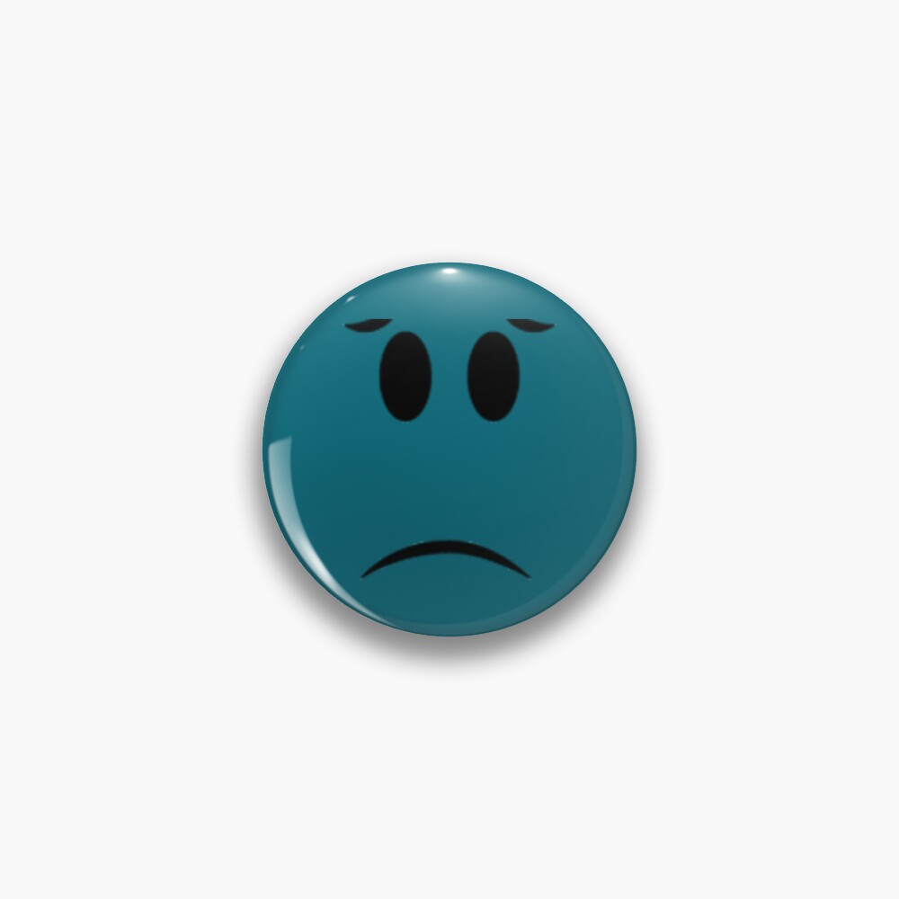 Roblox Big Sad Eyes Face | Greeting Card