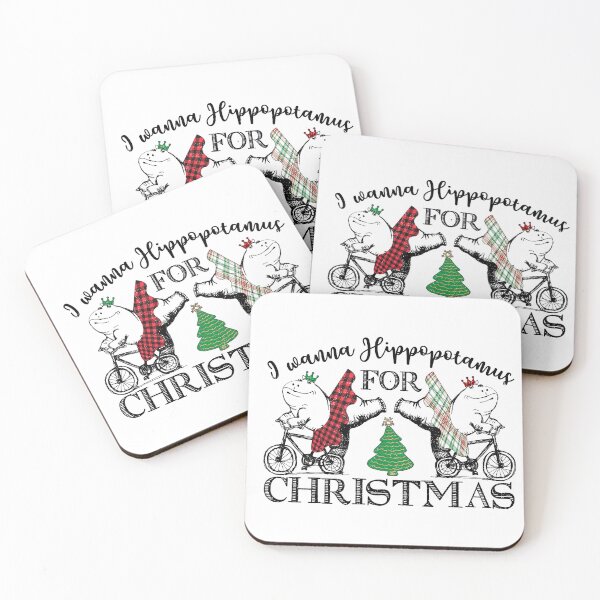 Item preview, I Wanna Hippopotamus For Christmas designed and sold by JSelfdesigns80.