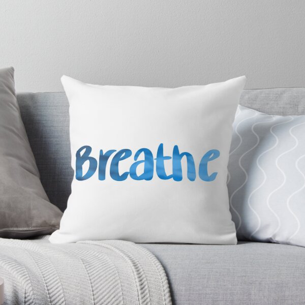 Breathe Throw Pillow