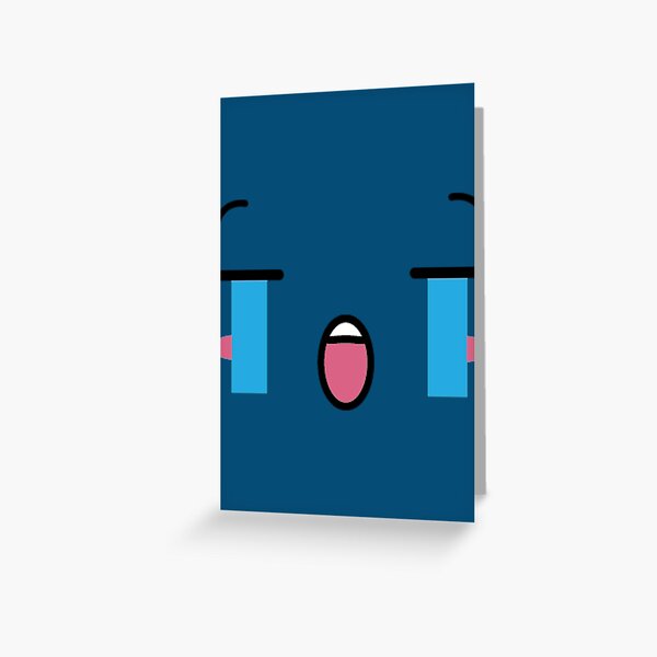 Roblox Default Female Face Smirking Smiling Meme  Greeting Card for Sale  by braelyncollettt