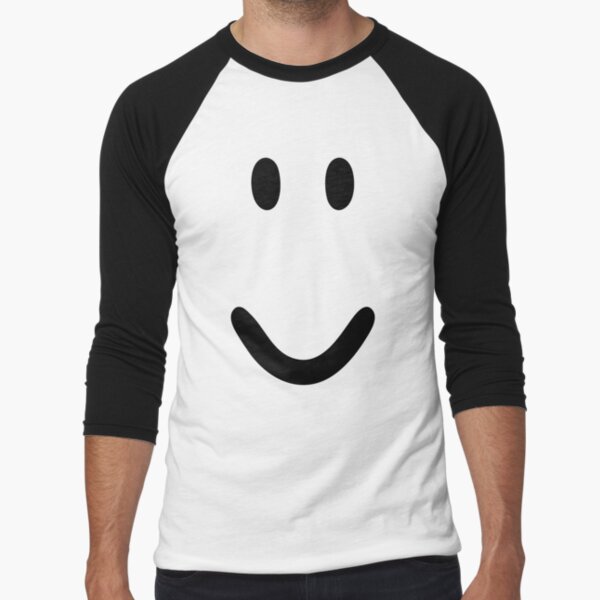 Roblox Default Normal Smile Face Shirt Funny  Sticker for Sale by