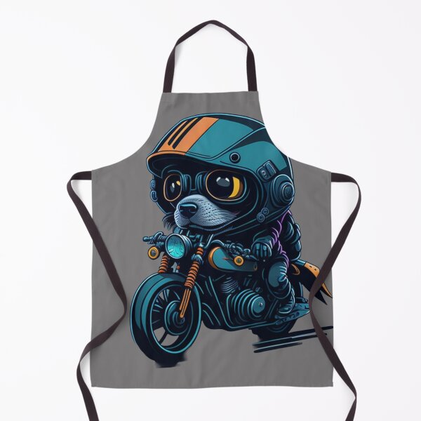 Item preview, Pawsome Biker: Cute Labrador Motorcycle Rider designed and sold by harperjg.