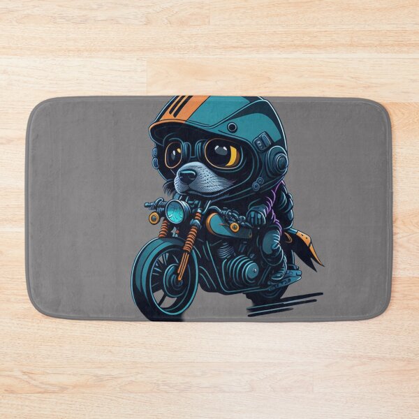 Item preview, Pawsome Biker: Cute Labrador Motorcycle Rider designed and sold by harperjg.