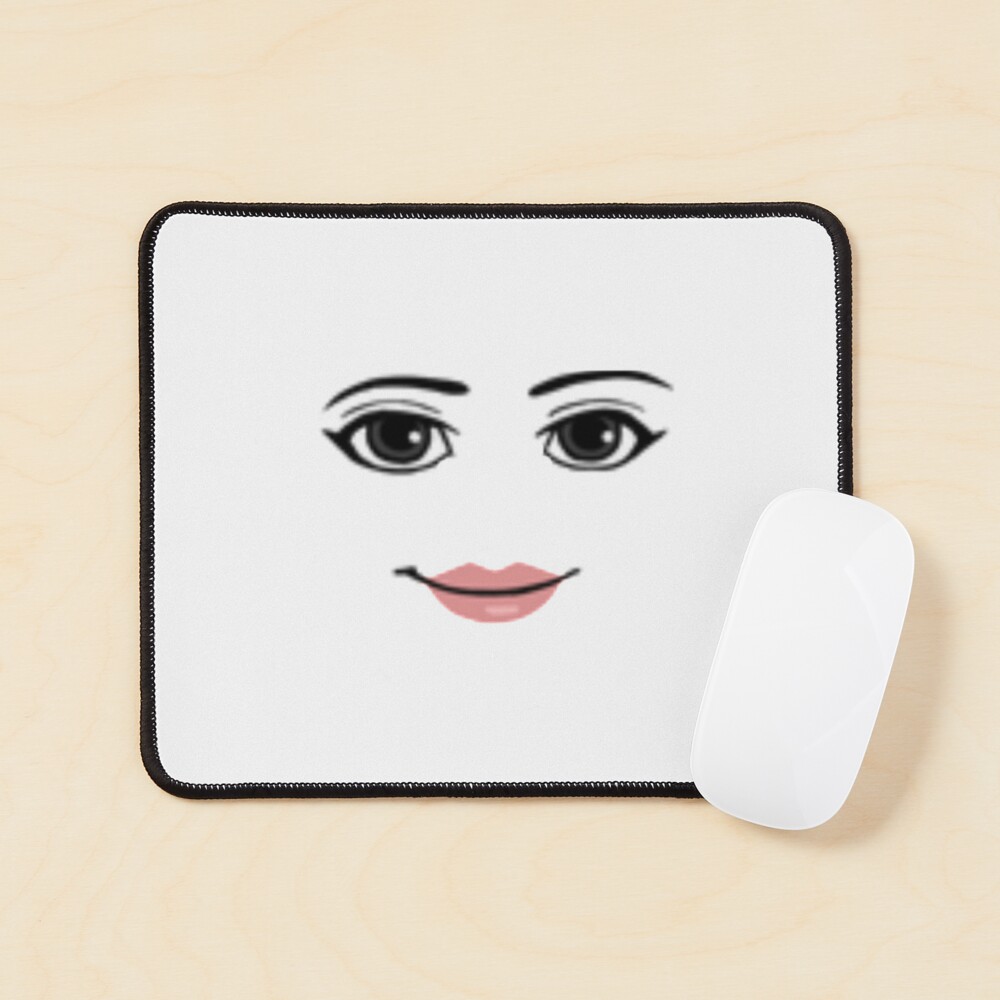 Roblox Default Female Face Smirking Smiling Meme  Greeting Card for Sale  by braelyncollettt