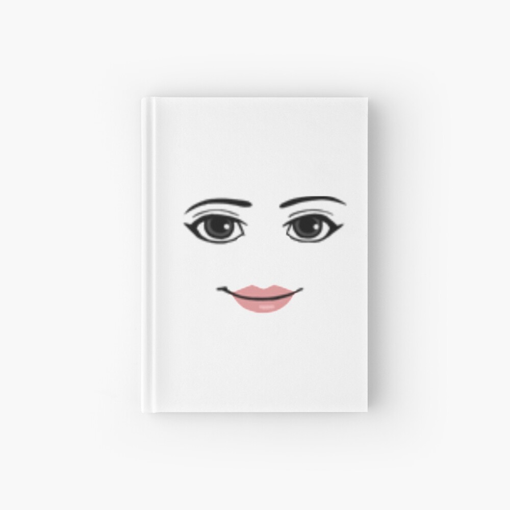 Roblox Default Female Face Smirking Smiling Meme | iPad Case & Skin