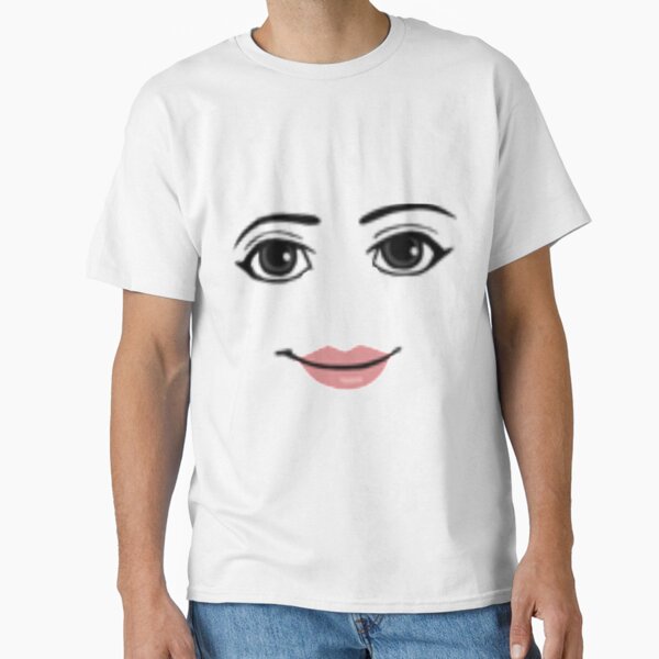 Aperçu de l'œuvre Roblox Default Female Face Smirking Souriant Meme créée et vendue par braelyncollettt.