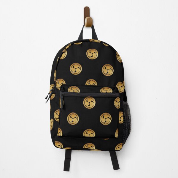 Item preview, Gold Maruni Migi Mitsu Tomoe Kamon designed and sold by Takeda-art.