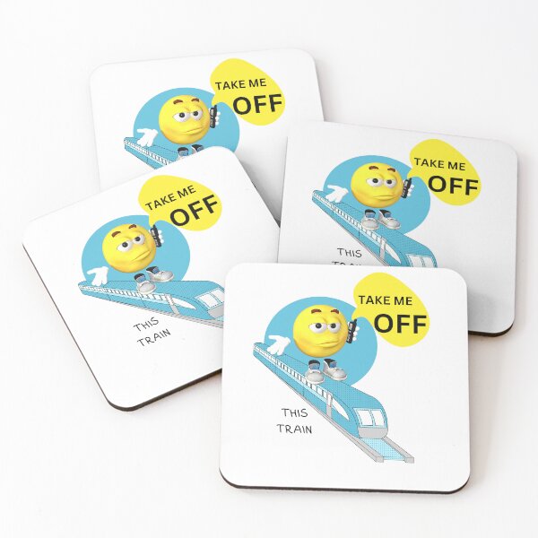 Item preview, Take Me OFF This Train designed and sold by HanaiPrint.