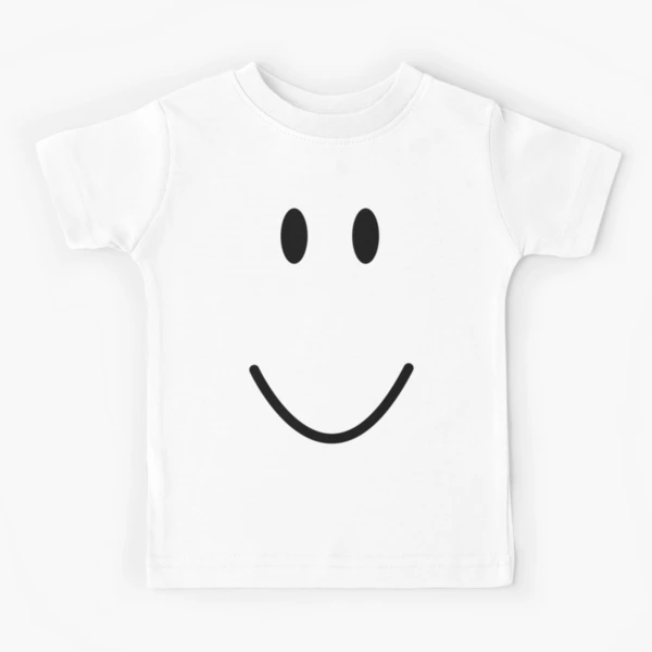 Roblox Face 10 Boy Character T-Shirt, Children Costume Shirts, Kids Outfit  ~