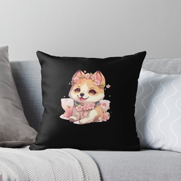 Item preview, Japanese dog Shiba Inu girl with bandana  designed and sold by Naohiro.