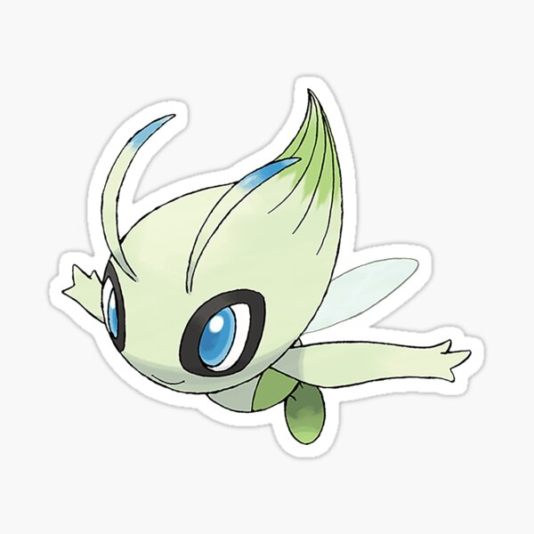 Pokemon Center 2020 Shiny Celebi Pikachu Zarude Set Of 48 Stickers