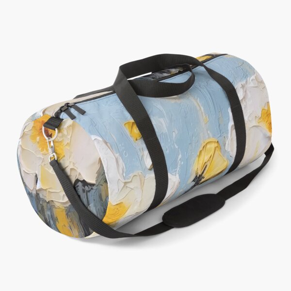 Item preview, Yellow and white flowers artistic texture impasto brush strokes abstract decorative painting29 designed and sold by UnaWu533.