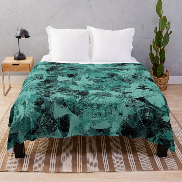 Item preview, Teal Green Textured Abstract designed and sold by Trevor Hirst.