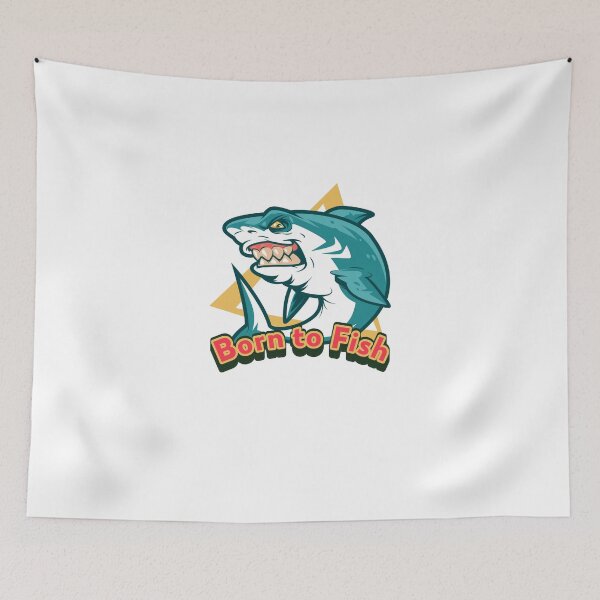 Item preview, Born to Fish designed and sold by Abstractbyreyno.