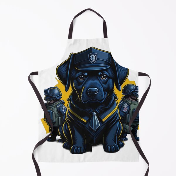 Item preview, Labrador Law Enforcer: Cute Puppy Protecting Paws and Bones designed and sold by harperjg.
