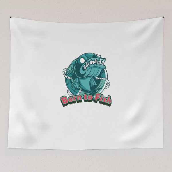 Item preview, Born to Fish designed and sold by Abstractbyreyno.