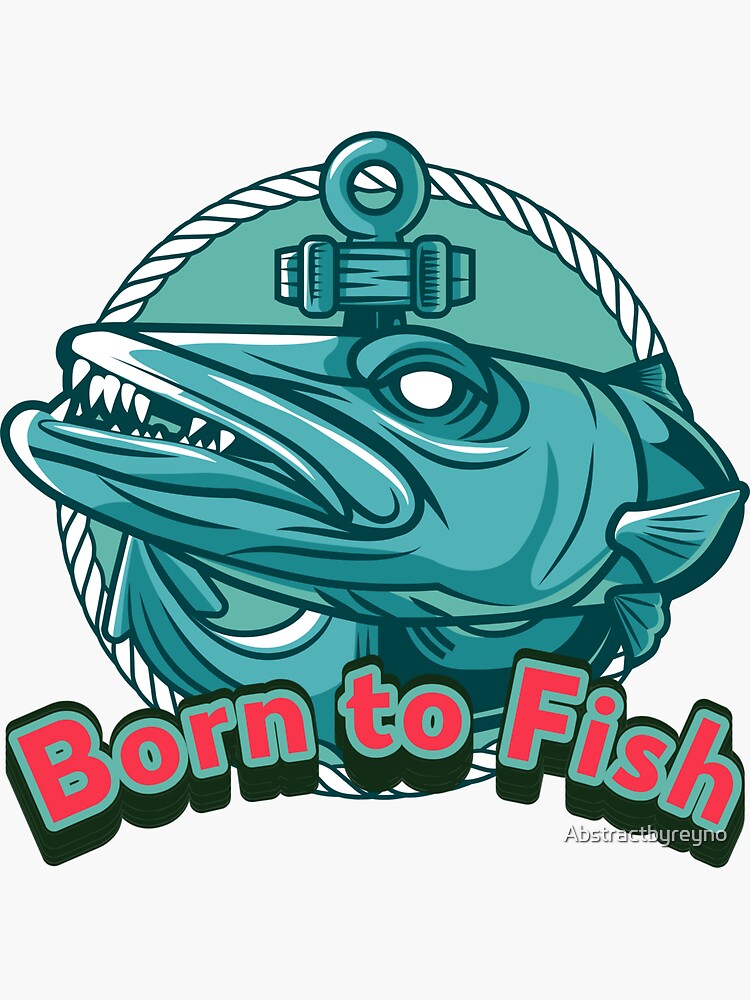 Born To Fish Decal