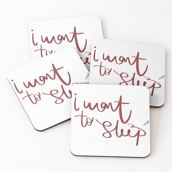 Item preview, I want to sleep designed and sold by Artheticsbyamna.