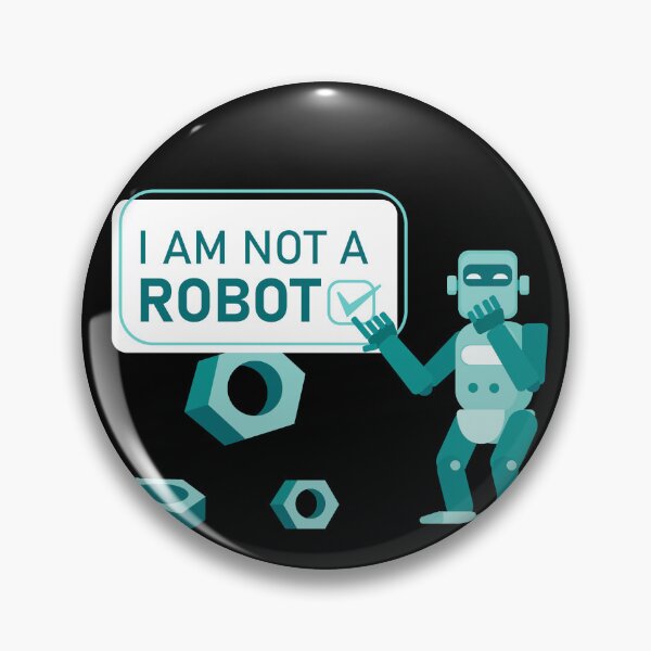 Artikelvorschau, Ich bin kein Roboter-Captcha-lustiges T-Shirt-Design entworfen und verkauft von teedesigndaily.