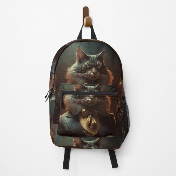 Item preview, Vintage style Portrait Gentleman cat - cat lover designed and sold by SameeraDammeyer.