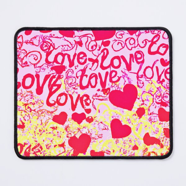 Item preview, Love in Vibrant Color Pattern designed and sold by Health And Fitness Posts e-Store.