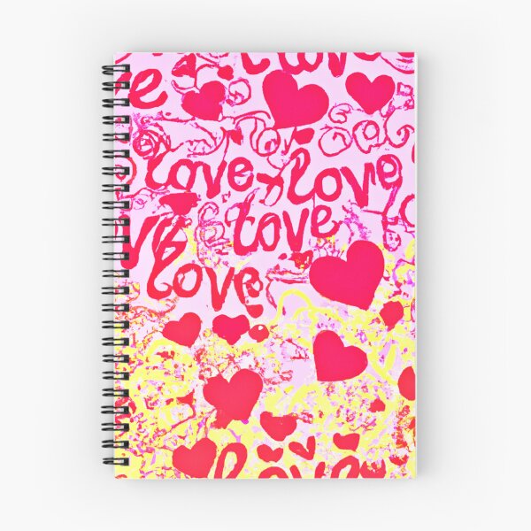 Item preview, Love in Vibrant Color Pattern designed and sold by Health And Fitness Posts e-Store.