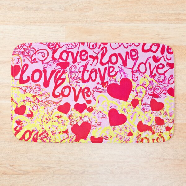 Item preview, Love in Vibrant Color Pattern designed and sold by Health And Fitness Posts e-Store.