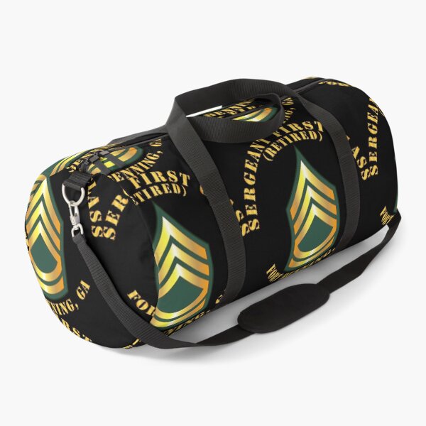 Item preview, Army - Sergeant First Class - SFC - Retired - Fort Benning, GA designed and sold by Military Insignia Products.