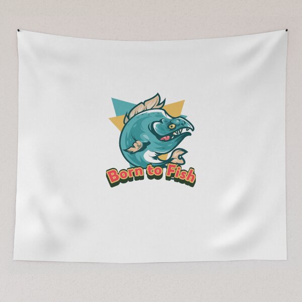 Item preview, Born to Fish designed and sold by Abstractbyreyno.