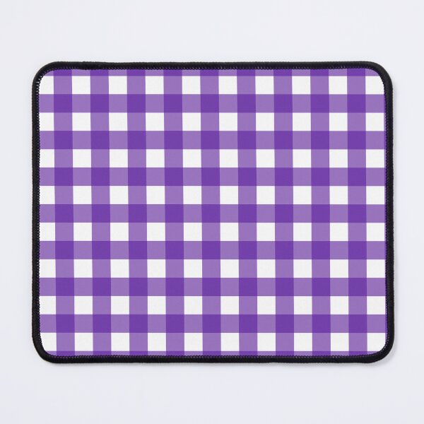 Item preview, Purple and white gingham check - small designed and sold by LittleBettyMakes.