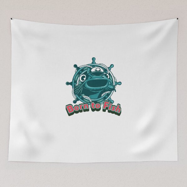 Item preview, Born to Fish designed and sold by Abstractbyreyno.